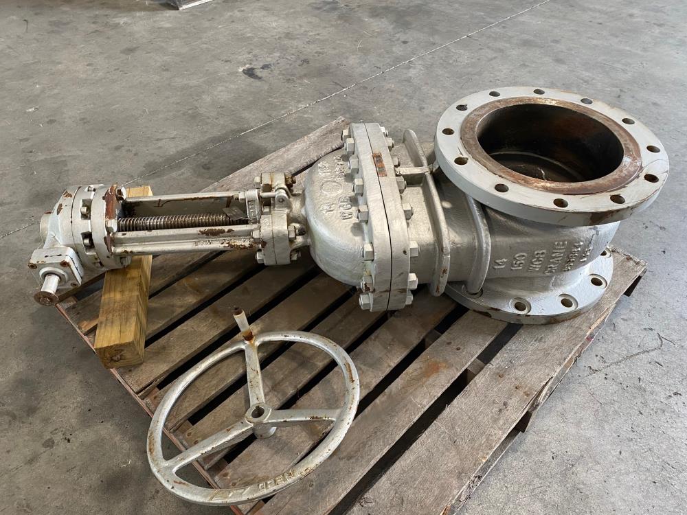 Crane 14” 150# WCB Gear Operated Gate Valve T-47 XUF-OV